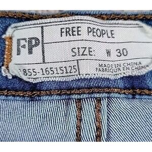 Free People Women's Blue Jeans
